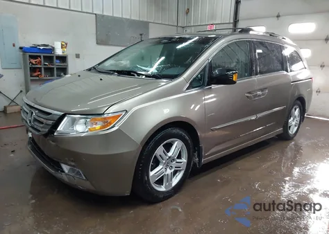 2012 Honda Odyssey Touring/Touring Elite from USA, damaged, VIN 5FNRL5H99CB130055
